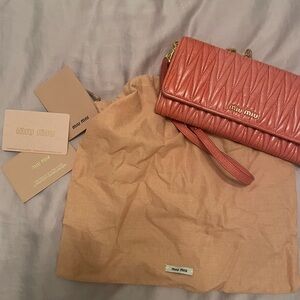 Miu miu purse/ crossbody bag with bags